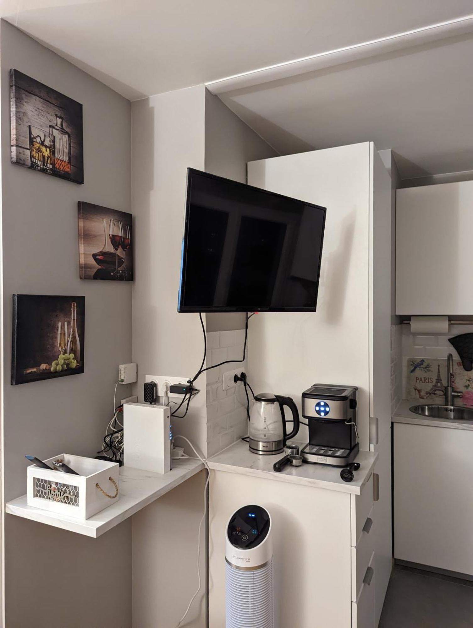 פריז Charming Studio With Eiffel View מראה חיצוני תמונה
